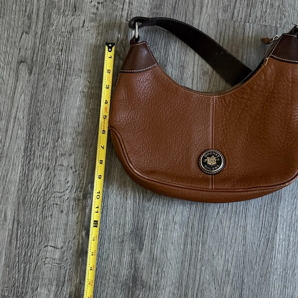 Dooney & Bourke Brown Leather Hobo Bag
